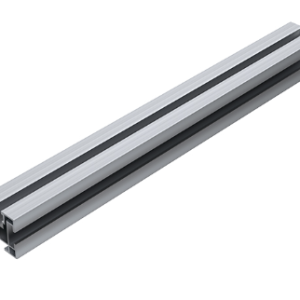 KENO Montageschiene Aluminium 240 cm – Premium PV Montageschiene Klick-System mit zwei Kanälen